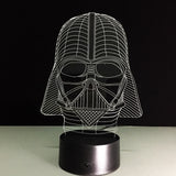 Darth Vader 3D LED Night Light