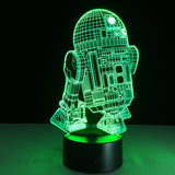R2D2 3D LED Night Light