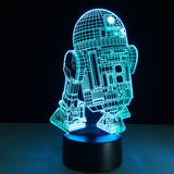 R2D2 3D LED Night Light