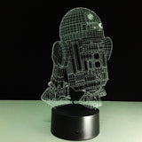 R2D2 3D LED Night Light