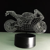 Motorcycle 3D LED Night Light