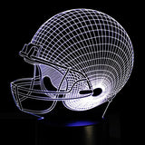 Football Helmet 3D LED Night Light