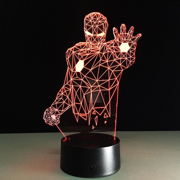 Ironman Themed Display Light