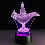 Aladdin Lamp 3D LED Night Light