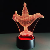 Aladdin Lamp 3D LED Night Light