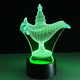 Aladdin Lamp 3D LED Night Light