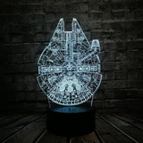 Millennium Falcon 3D LED Light