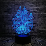 Millennium Falcon 3D LED Light