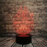 Millennium Falcon 3D LED Light