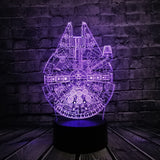 Millennium Falcon 3D LED Light