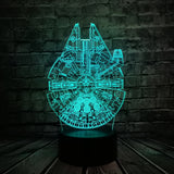 Millennium Falcon 3D LED Light