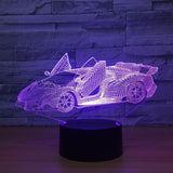 Lamborghini 3D LED Night Light