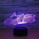 Lamborghini 3D LED Night Light