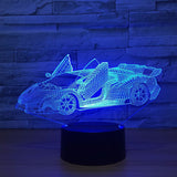 Lamborghini 3D LED Night Light