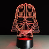 Darth Vader 3D LED Night Light