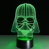 Darth Vader 3D LED Night Light