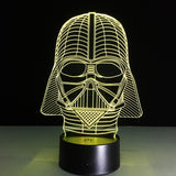 Darth Vader 3D LED Night Light