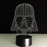 Darth Vader 3D LED Night Light