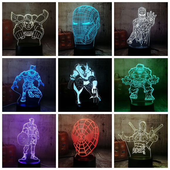 Marvel Super Hero LED Lights