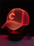 Chicago Cubs Hat 3D LED Light
