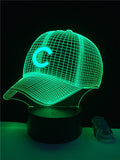 Chicago Cubs Hat 3D LED Light