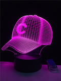 Chicago Cubs Hat 3D LED Light