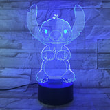 Stitch 3D LED Night Light