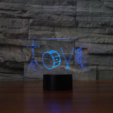 Musical Instruments 3D LED Night Light