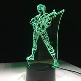 Exclusive Gaming Design (Fortnite) 3D LED Light