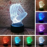 Baseball Glove 3D LED Night Light