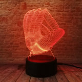 Baseball Glove 3D LED Night Light