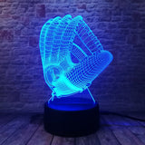 Baseball Glove 3D LED Night Light