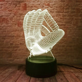Baseball Glove 3D LED Night Light
