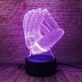 Baseball Glove 3D LED Night Light