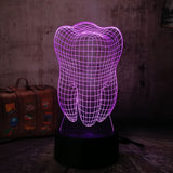 Tooth 3D LED Light