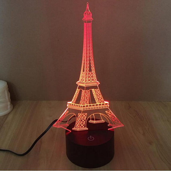 Eiffel Tower 3D LED Light