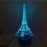Eiffel Tower 3D LED Light