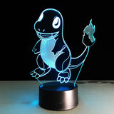 Charmander (Pokemon) 3D LED Light