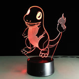 Charmander (Pokemon) 3D LED Light