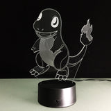 Charmander (Pokemon) 3D LED Light