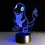 Charmander (Pokemon) 3D LED Light