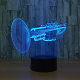 Musical Instruments 3D LED Night Light
