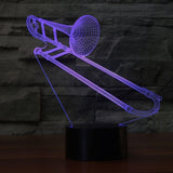 Musical Instruments 3D LED Night Light