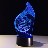 Musical Instruments 3D LED Night Light