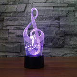 Musical Instruments 3D LED Night Light