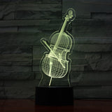 Musical Instruments 3D LED Night Light