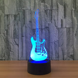 Musical Instruments 3D LED Night Light
