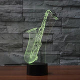 Musical Instruments 3D LED Night Light