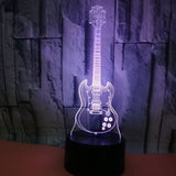 Guitar 3D LED Light
