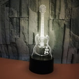 Guitar 3D LED Light